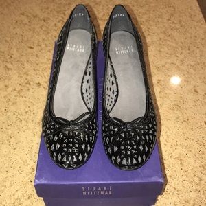 Stuart Weitzman Black Patent